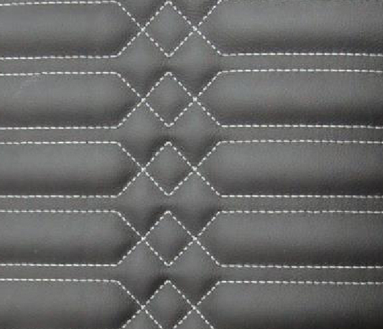 Square Strip Leather Upholstery Pattern