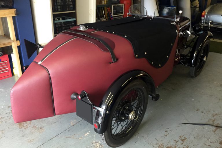 Classic Car Tonneau Cover Fitting TFI Motor Trimmers