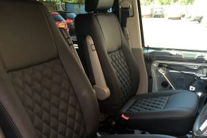 VW T5 Campevan Nappa Leather Bentley Stitching Upholstery